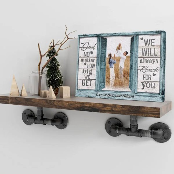 Personalized Photo Gift For Dad Having You As Their Daddy DemCanvas - Image 2