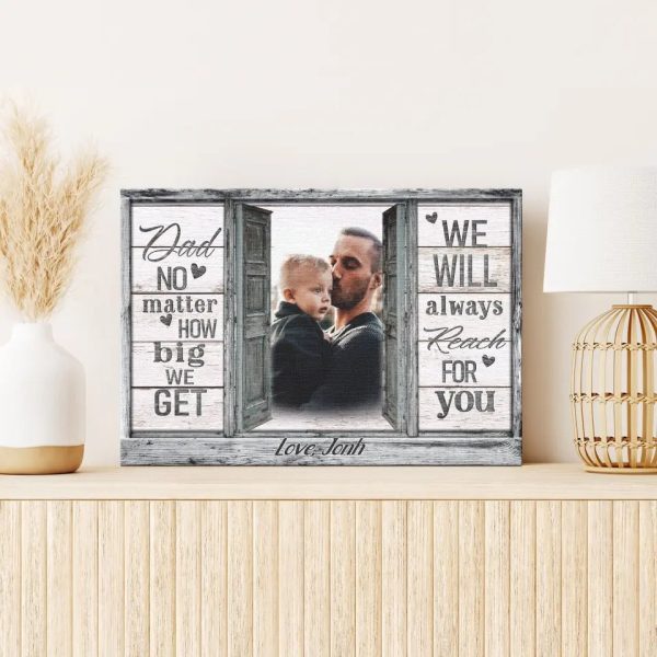 Personalized Photo Gift For Dad Having You As Their Daddy DemCanvas - Image 6
