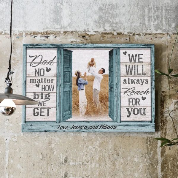 Personalized Photo Gift For Dad Having You As Their Daddy DemCanvas - Image 7