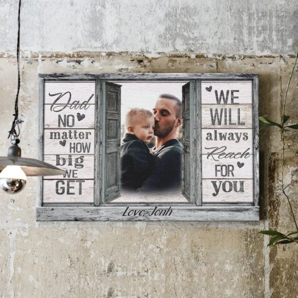 Personalized Photo Gift For Dad Having You As Their Daddy DemCanvas - Image 8
